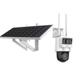 2MP 2.8mm Sabit Lens 4G, MicroSD Kart, Pır+Radar, Pan&Tilt IP66 Solar Kamera